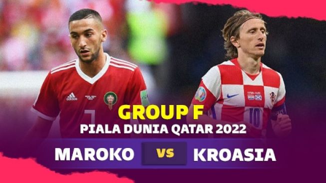 Prediksi Pertandingan Morocco Vs Croatia Piala Dunia 2022