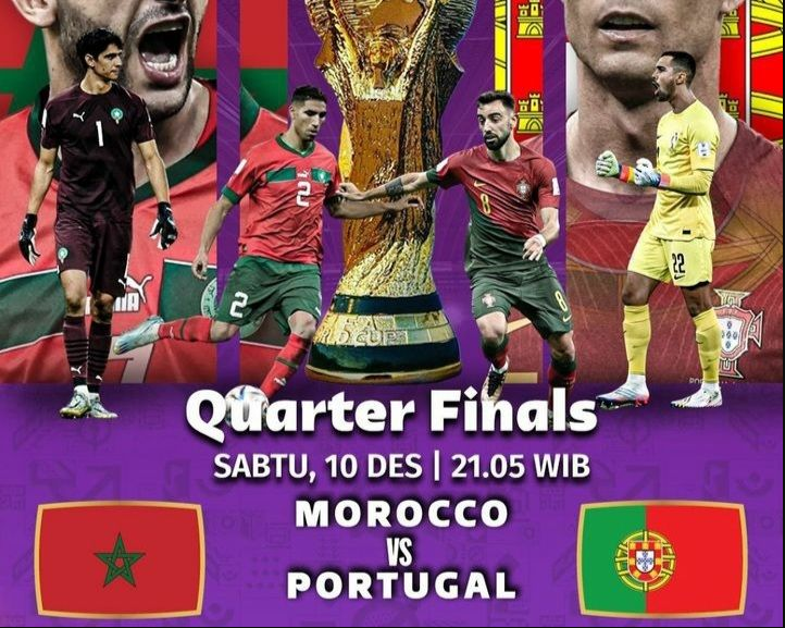 Hasil Pertandingan Maroko vs Portugal Piala Dunia 2022