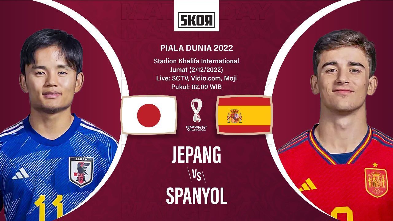 Hasil Pertandingan Jepang Vs Spanyol Piala Dunia 2022